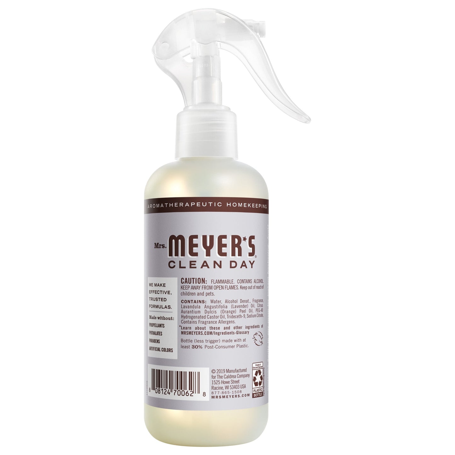 Lavender Room Spray: Non - Aerosolized Room Freshener Mrs. Meyers - for Home Fragrance